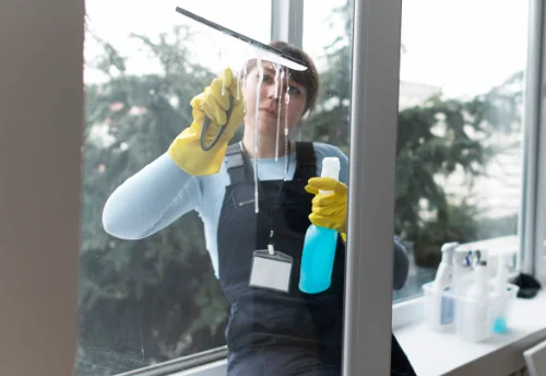 Nettoyage de vitres intérieures et extérieures à Saint-Julien-Maumont